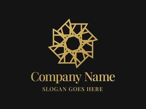 Luxury Logo Template Stock Illustration