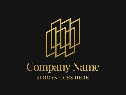 Luxury Logo Template Stockillustratie