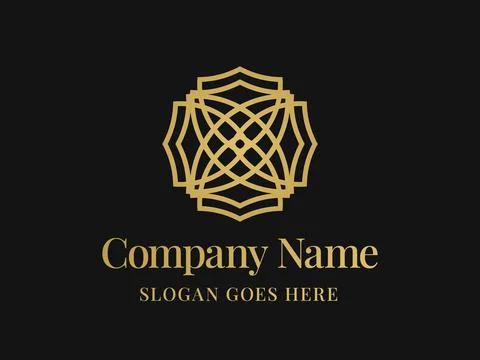 Luxury Logo Template Stockillustratie
