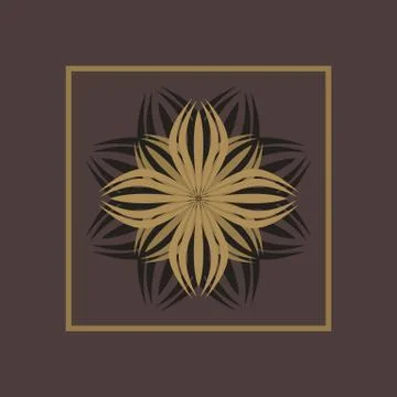 Luxury logo vector design template Illustrazione stock