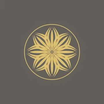 Luxury logo vector design template Stock Illustration