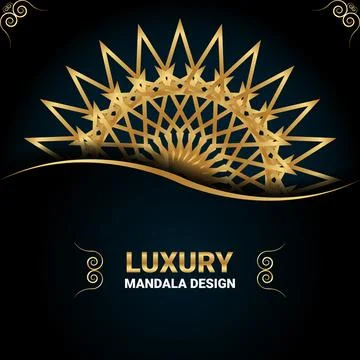 Luxury mandala background 1 Stock Illustration