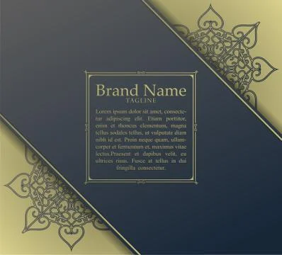 Luxury mandala background concept Stock Illustration