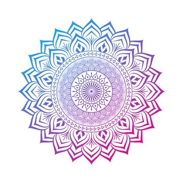 Luxury mandala background with golden pattern arabic islamic east style Stock Illustration