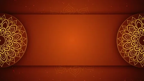 Luxury mandala background pattern. Arabic Islamic element. Mandala wedding Video stock 293153065