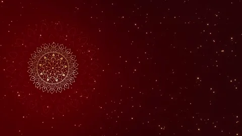 Luxury mandala background pattern Arabic Islamic Ramadan Style Decorative Stock Footage 333905579