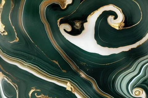 Luxury marble texture background white, blue and gold. Natural stone color ma Stock Illustration