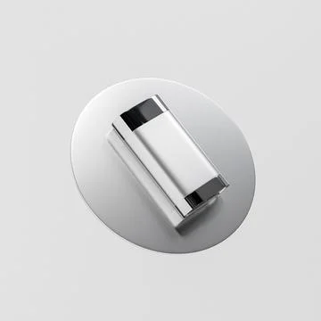 Luxury metallic Sunscreen Stick packaging mockup, Cosmetic foundation Stick Stock Illustration