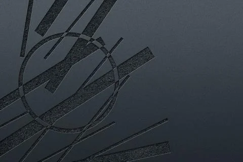 Luxury metallic wall. Stock Illustration