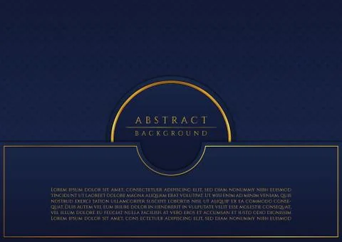 Luxury modern design abstract pattern background square and circle shape Stock Illustration