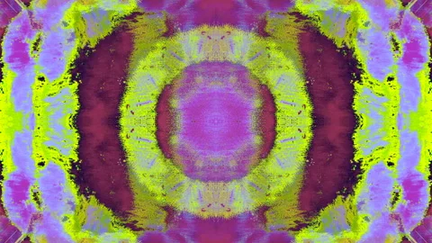 Luxury multi-colored transformations. Data mosh imitation, digital animation. Stock Footage 151207396