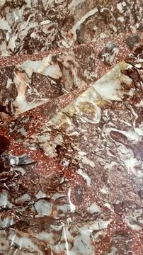 Luxury natural marble stone with dramatic red veining texture Stock Photos