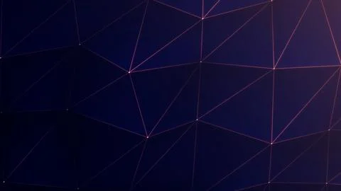 Luxury orange low poly gradient background. Blue mosaic crystal abstract su.. Stock Illustration