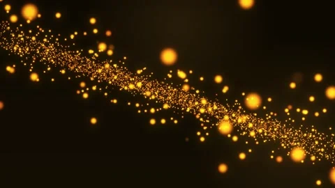 Luxury particles background shining dust bokeh glitter. 4K Stock Footage 308115622