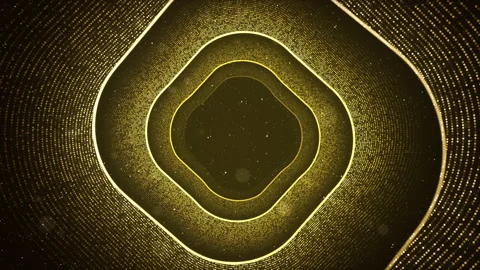 Luxury Particles Square Tunnel Background Stock Footage 314098331