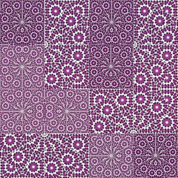 Luxury Patchwork Ornate Pattern Illustrazione stock