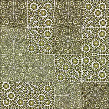 Luxury Patchwork Ornate Pattern イラスト素材