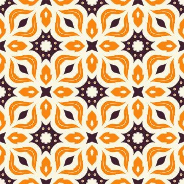 Luxury pattern ornament background. Ethnic seamless shape ready for print Stock Illustration