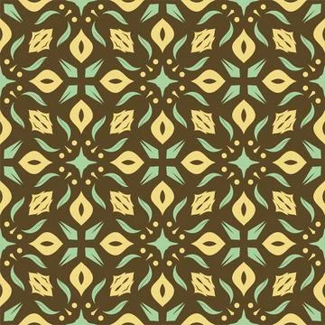 Luxury pattern ornament background. Ethnic seamless shape ready for print Stock Illustration