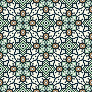 Luxury pattern ornament background. Simple seamless shape ready for print Stock Illustration