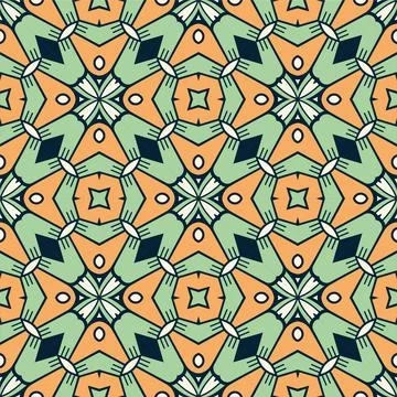 Luxury pattern ornament background. Simple seamless shape ready for print Stock Illustration