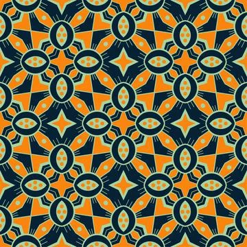 Luxury pattern ornament background. Simple seamless shape ready for print Stock Illustration