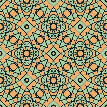Luxury pattern ornament background. Simple seamless shape ready for print Illustrazione stock