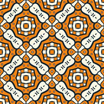 Luxury pattern ornament background. Simple seamless shape ready for print Stock Illustration