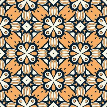 Luxury pattern ornament background. Simple seamless shape ready for print Stock Illustration