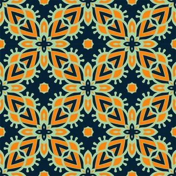 Luxury pattern ornament background. Simple seamless shape ready for print イラスト素材