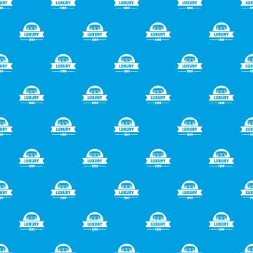 Luxury pattern vector seamless blue 스톡 일러스트