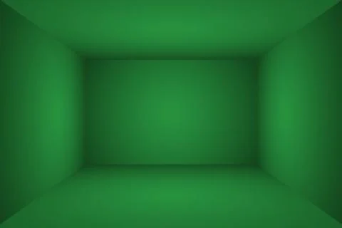Luxury plain Green gradient abstract studio background empty room with space for Stock Illustration