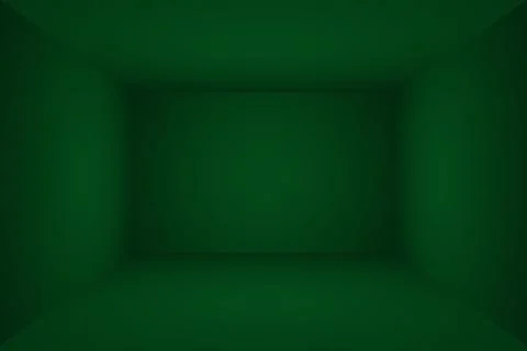Luxury plain Green gradient abstract studio background empty room with space for Stockillustratie