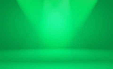 Luxury plain Green gradient abstract studio background empty room with space for Illustrazione stock
