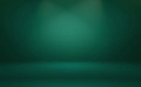 Luxury plain Green gradient abstract studio background empty room with space for Stock Illustration