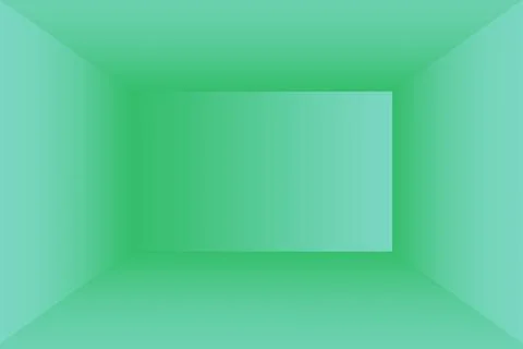 Luxury plain Green gradient abstract studio background empty room with space for Stock Illustration