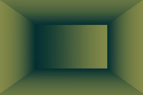 Luxury plain Green gradient abstract studio background empty room with space for Stock Illustration