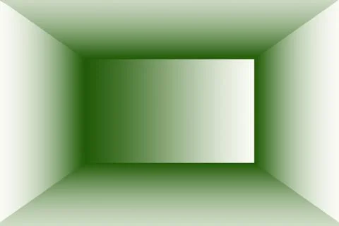 Luxury plain Green gradient abstract studio background empty room with space for Stock Illustration