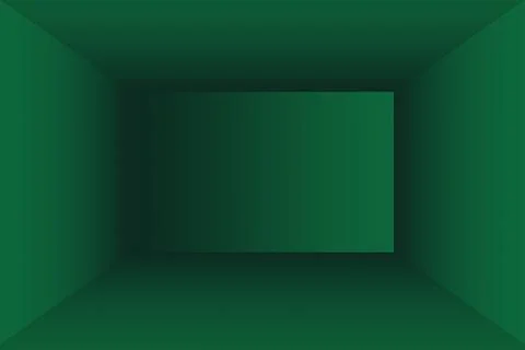 Luxury plain Green gradient abstract studio background empty room with space for Stock Illustration