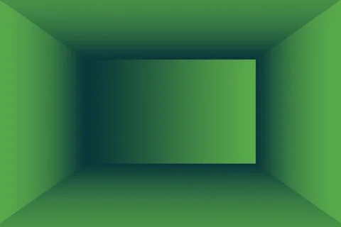 Luxury plain Green gradient abstract studio background empty room with space for Stock Illustration