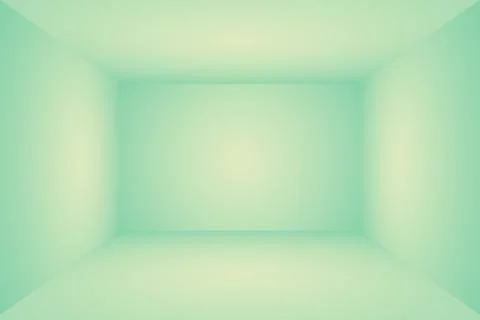Luxury plain Green gradient abstract studio background empty room with space for Illustrazione stock
