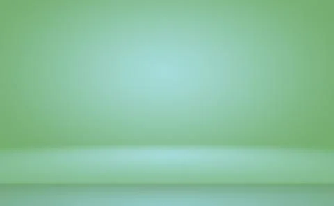 Luxury plain Green gradient abstract studio background empty room with space for Stock Illustration