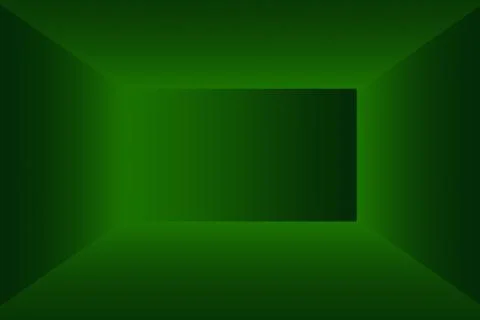 Luxury plain Green gradient abstract studio background empty room with space for Stock Illustration