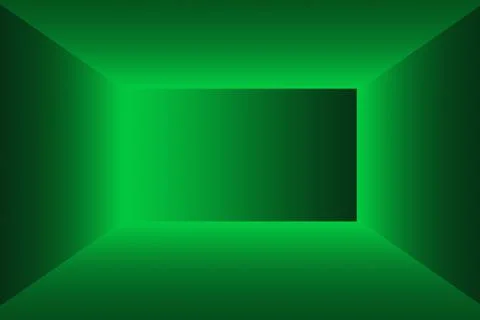 Luxury plain Green gradient abstract studio background empty room with space for Stock Illustration