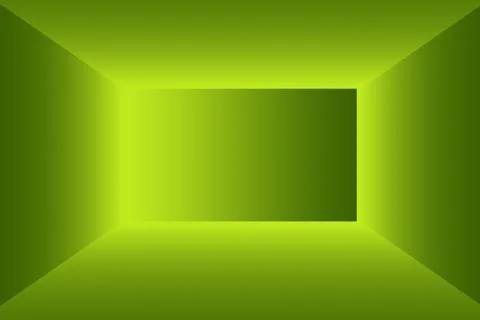 Luxury plain Green gradient abstract studio background empty room with space for Illustrazione stock