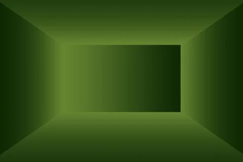 Luxury plain Green gradient abstract studio background empty room with space for Stock Illustration