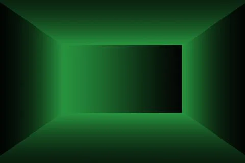 Luxury plain Green gradient abstract studio background empty room with space for Stock Illustration
