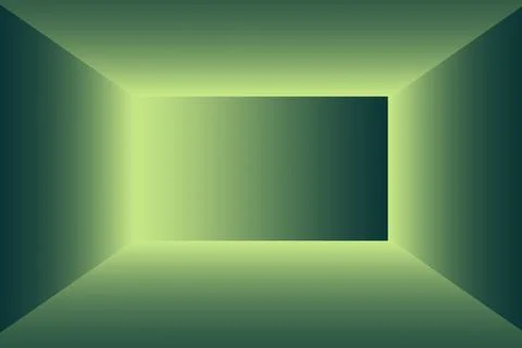 Luxury plain Green gradient abstract studio background empty room with space for Stock Illustration
