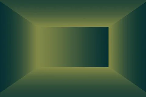 Luxury plain Green gradient abstract studio background empty room with space for Stock Illustration