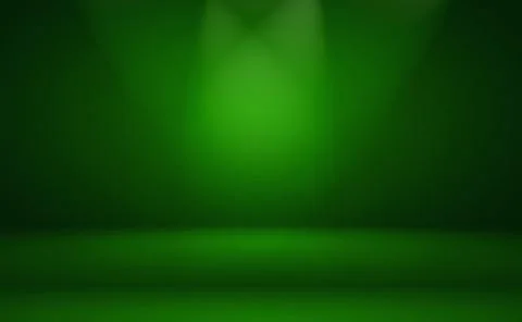 Luxury plain Green gradient abstract studio background empty room with space for Stock Illustration